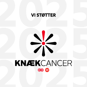 Vi støtter Kræftens Bekæmpelse